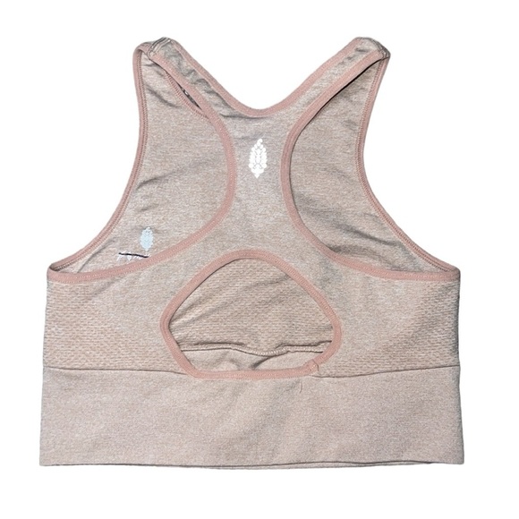 {NWOT Free People Movement Every Single Time Bra Tan Black XS/S & Red M/L} - Picture 7 of 13